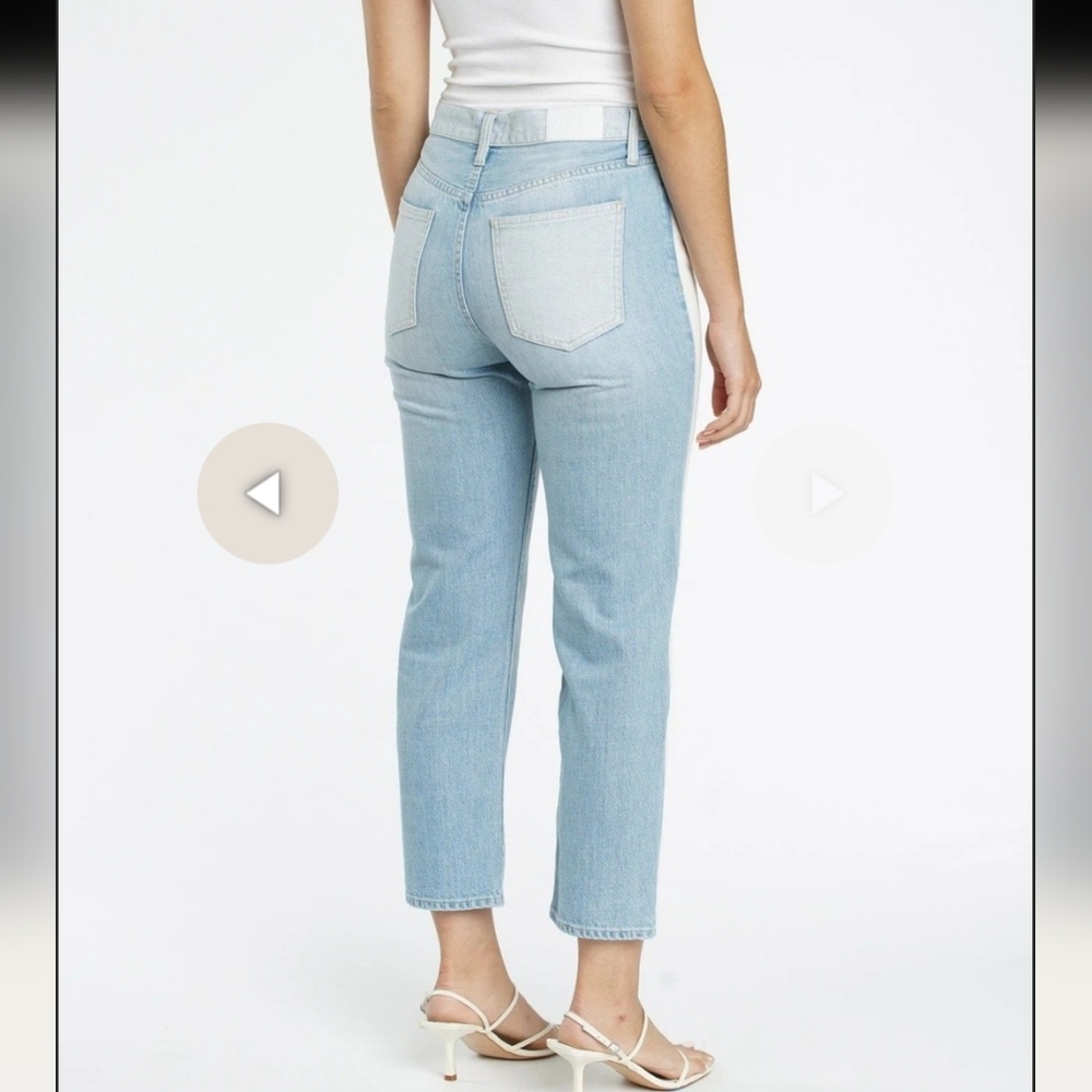 NWT Pistola Charlie Colorblock High Rise Jeans - Picture 3 of 7